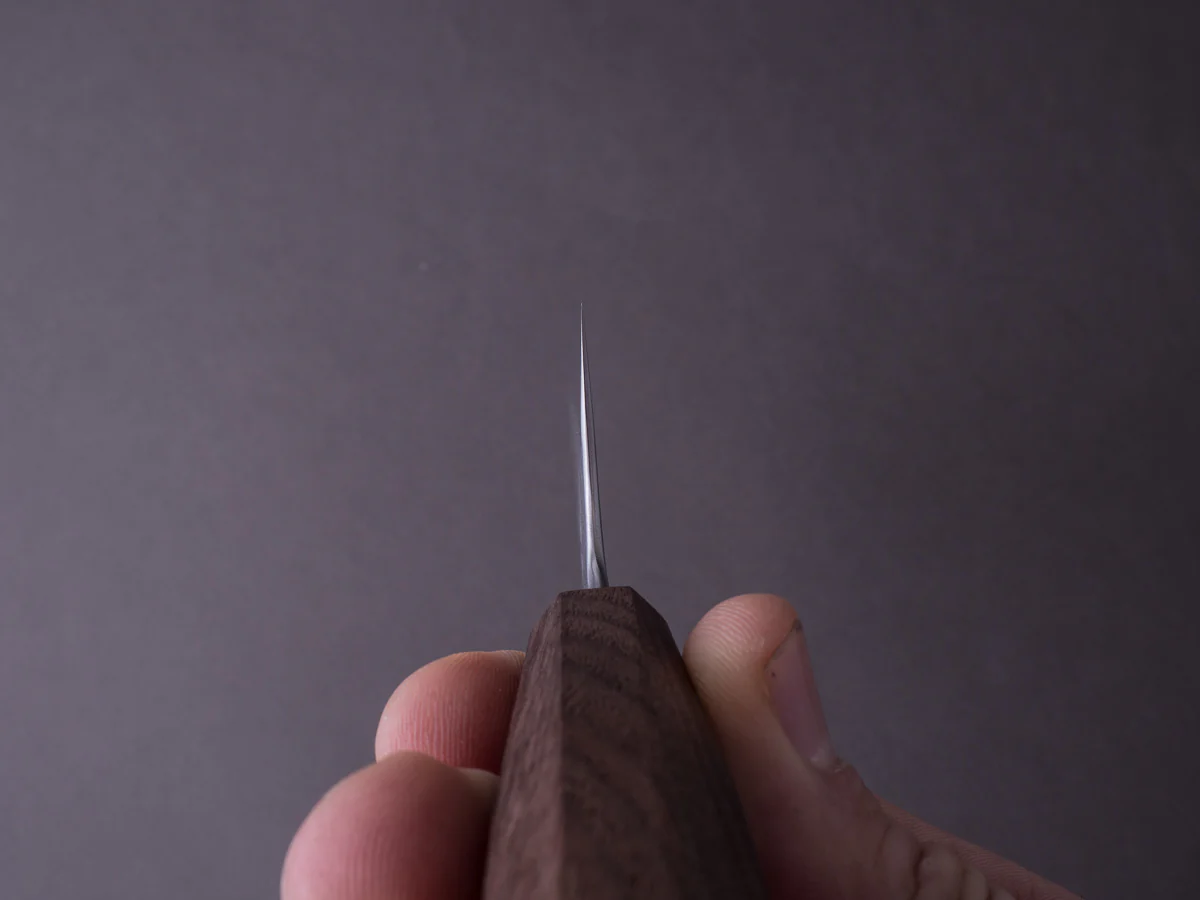 RYUSEN - BLAZEN RYU WA - SG2 Nashiji - 210mm Kiritsuke Gyuto - Walnut Handle - Image 8