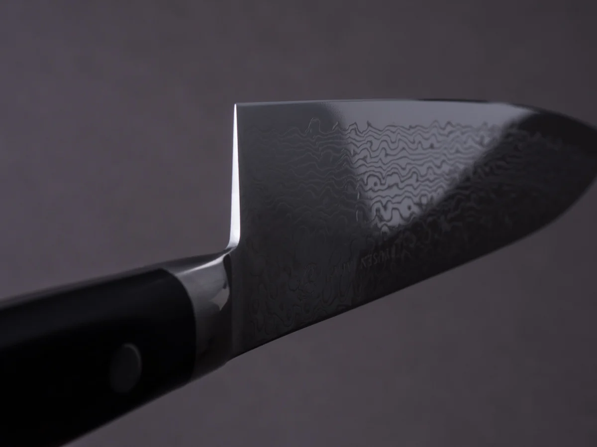 RYUSEN - BONTEN UNRYU - VG10 Damascus - 150mm Gyuto - Western Handle - Image 10