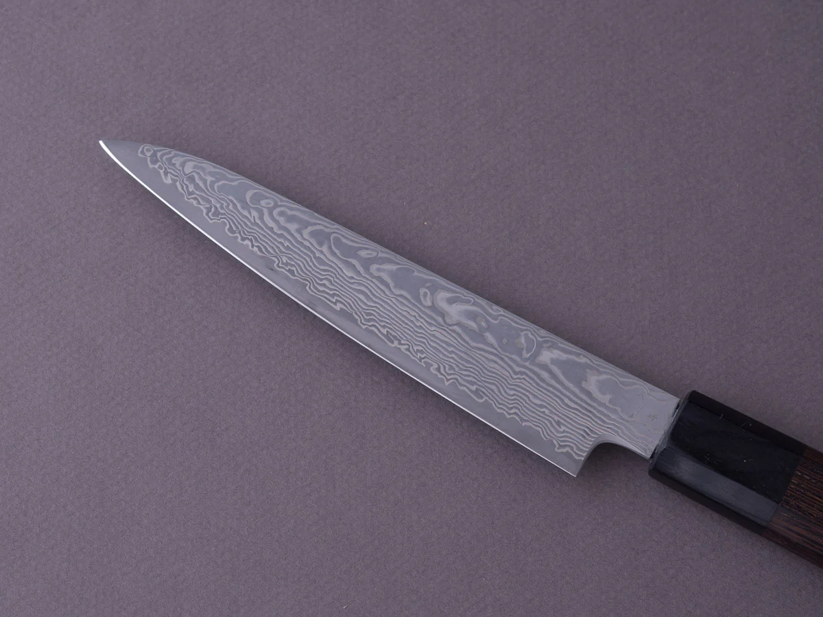 RYUSEN - BONTEN UNRYU WA - VG10 Damascus - 135mm Petty - Wenge Handle - Image 3
