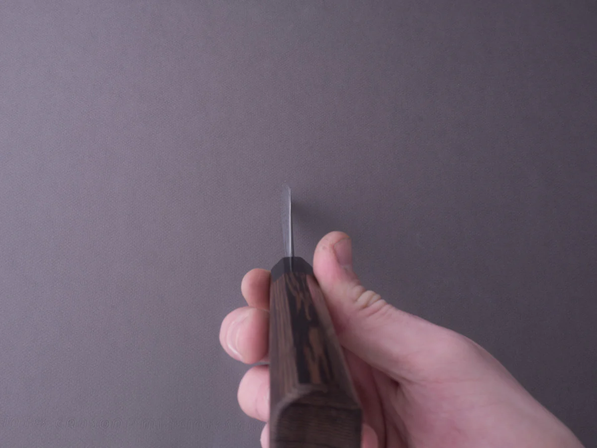 RYUSEN - BONTEN UNRYU WA - VG10 DAMASCUS - 210mm Gyuto - Wenge Handle - Image 4