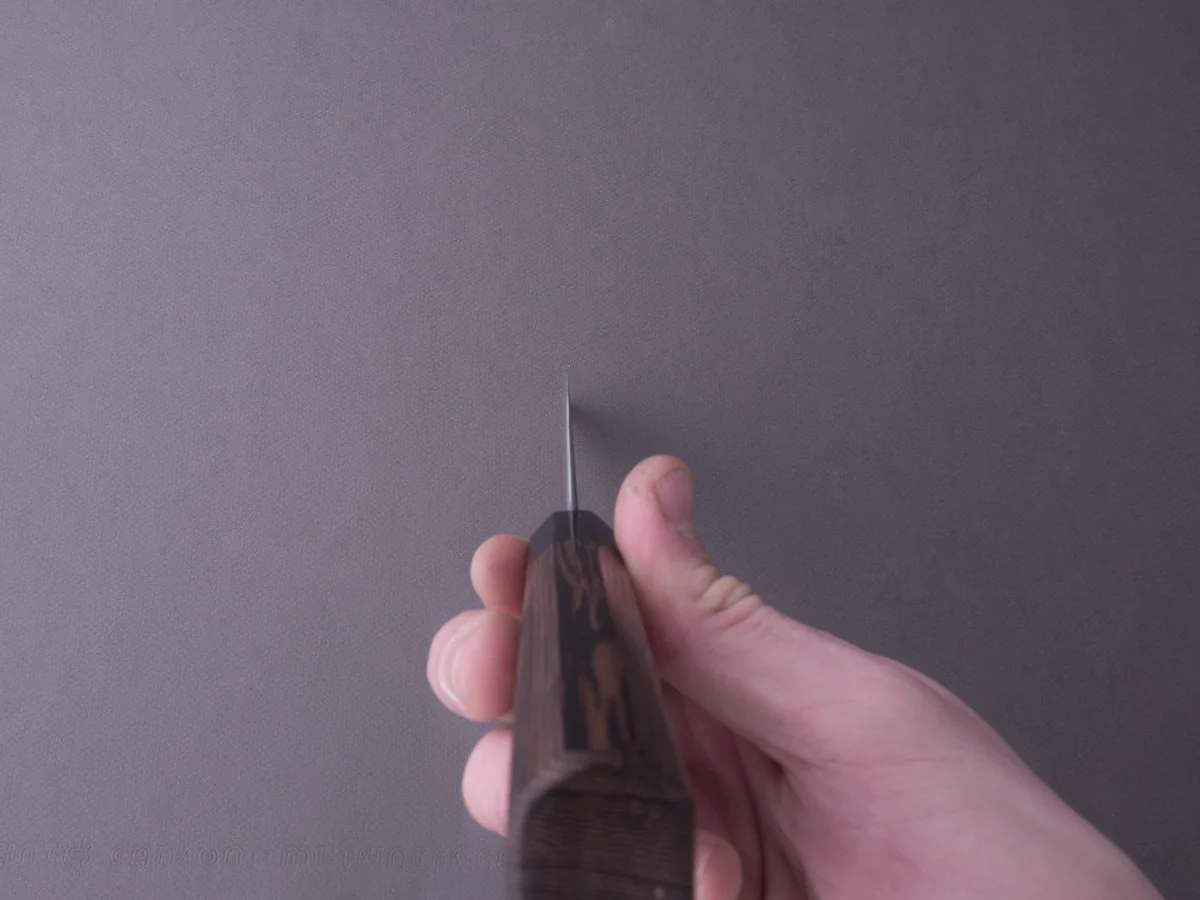 RYUSEN - BONTEN UNRYU WA - VG10 DAMASCUS - 210mm Gyuto - Wenge Handle - Image 5