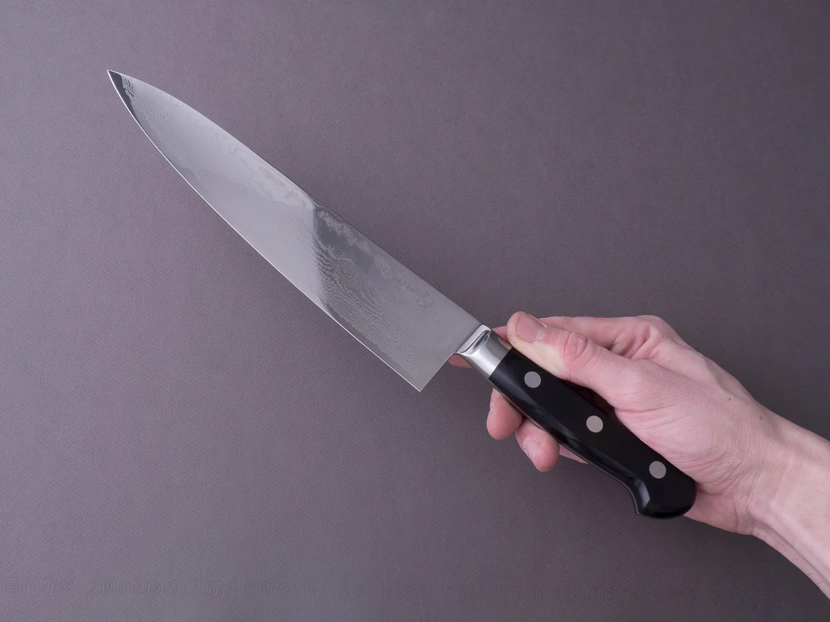 RYUSEN - BONTEN UNRYU - VG10 Damascus - 240mm Gyuto - Western Handle - Image 4