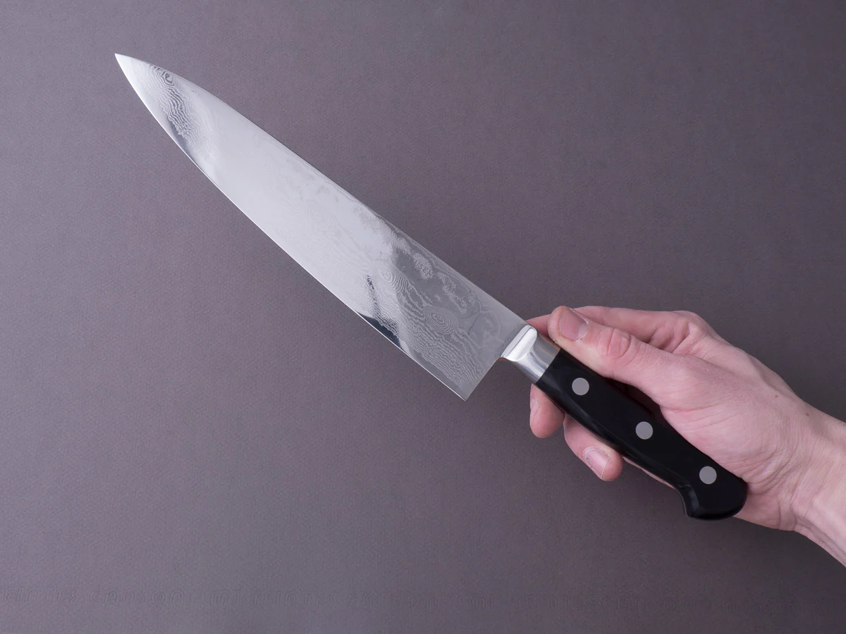 RYUSEN - BONTEN UNRYU - VG10 Damascus - 240mm Gyuto - Western Handle - Image 5
