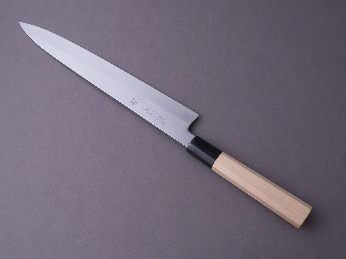 Sakai Kikumori - Gokujyo - White #2 - Sujihiki - 270mm - Magnolia Handle