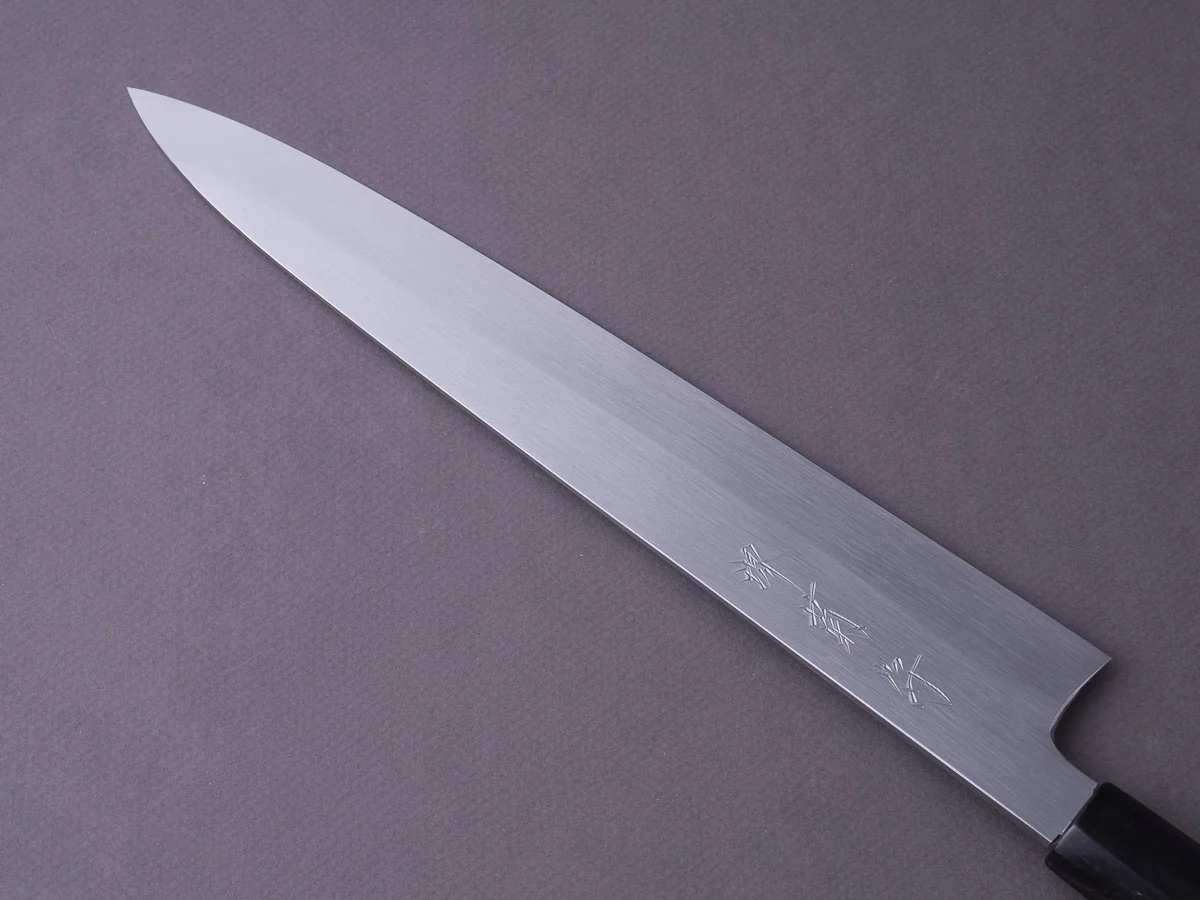 Sakai Kikumori - Gokujyo - White #2 - Sujihiki - 270mm - Magnolia Handle - Image 2