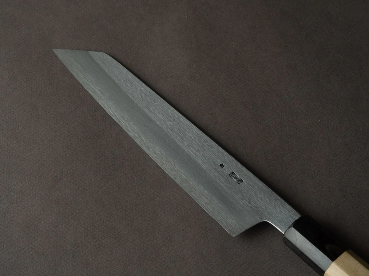 Sakai Kikumori - Kikuzuki Kasumi - White #2 - 210mm Kiritsuke Gyuto - Ho Wood Handle - Image 3
