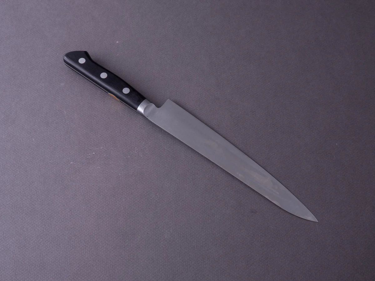 Sakai Kikumori - Nihonko - Carbon - 180mm Petty - Western Handle - Image 3