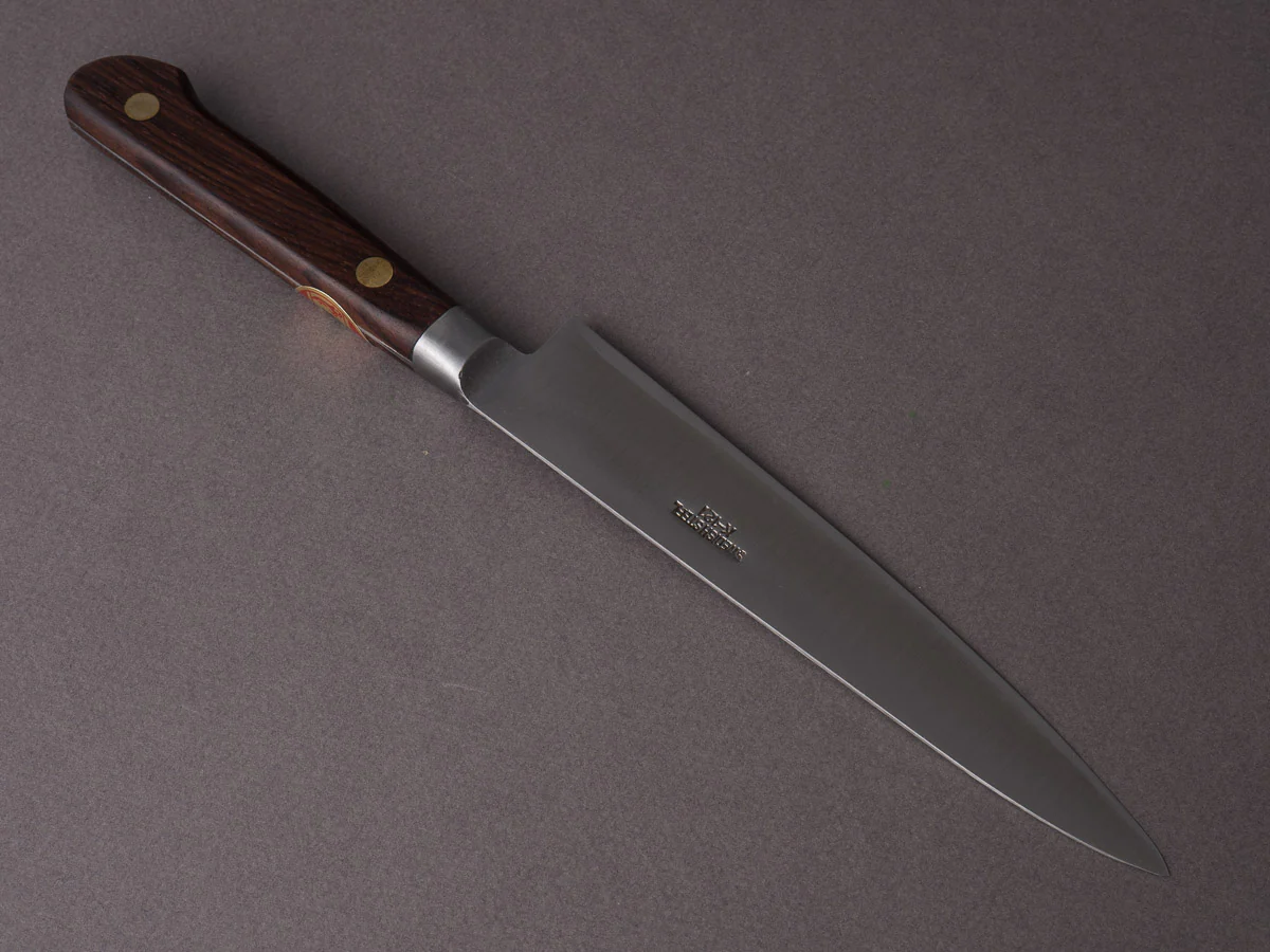Sakai Kikumori - Vintage Swedish Carbon - 150mm Petty - Western Rosewood Handle - Image 2