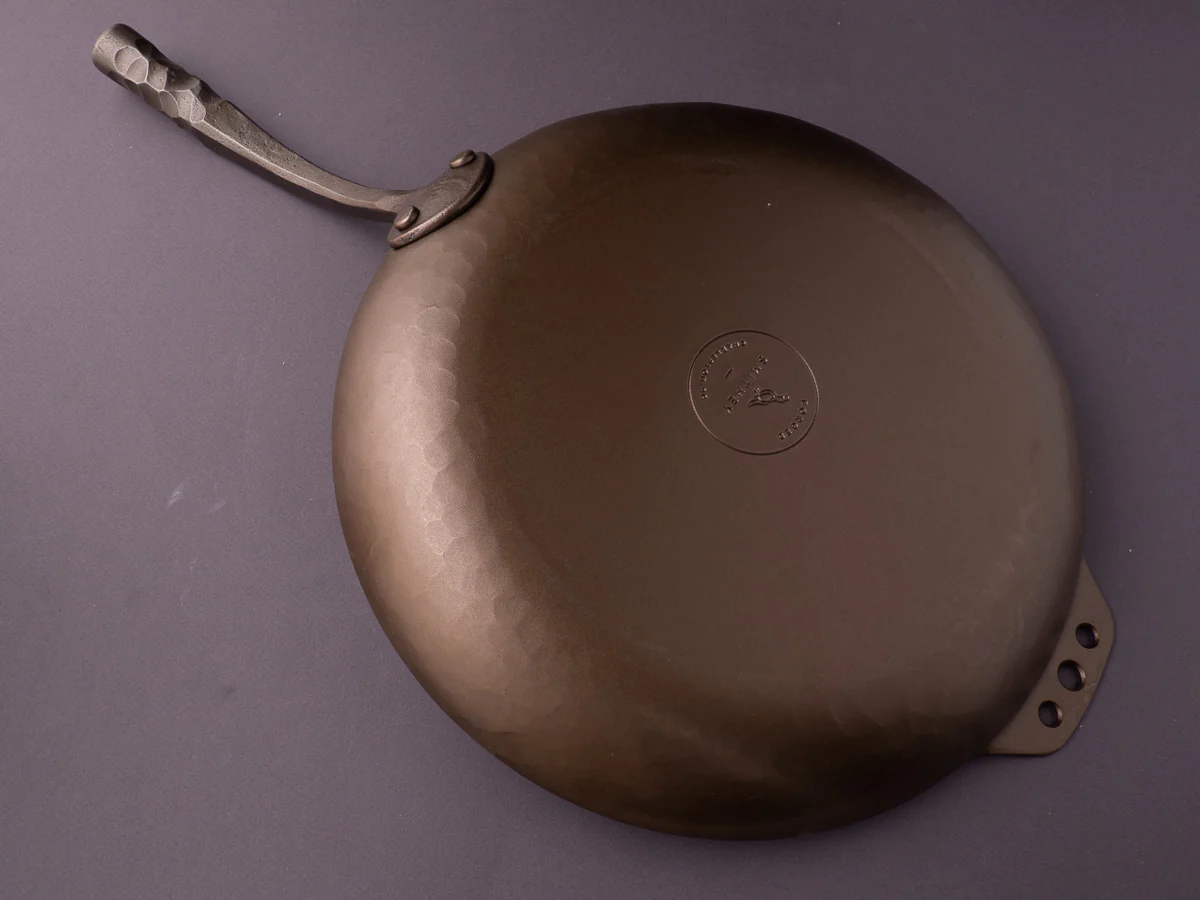 Smithey Ironware - Forged Carbon - 12” Farmhouse Skillet - Image 2