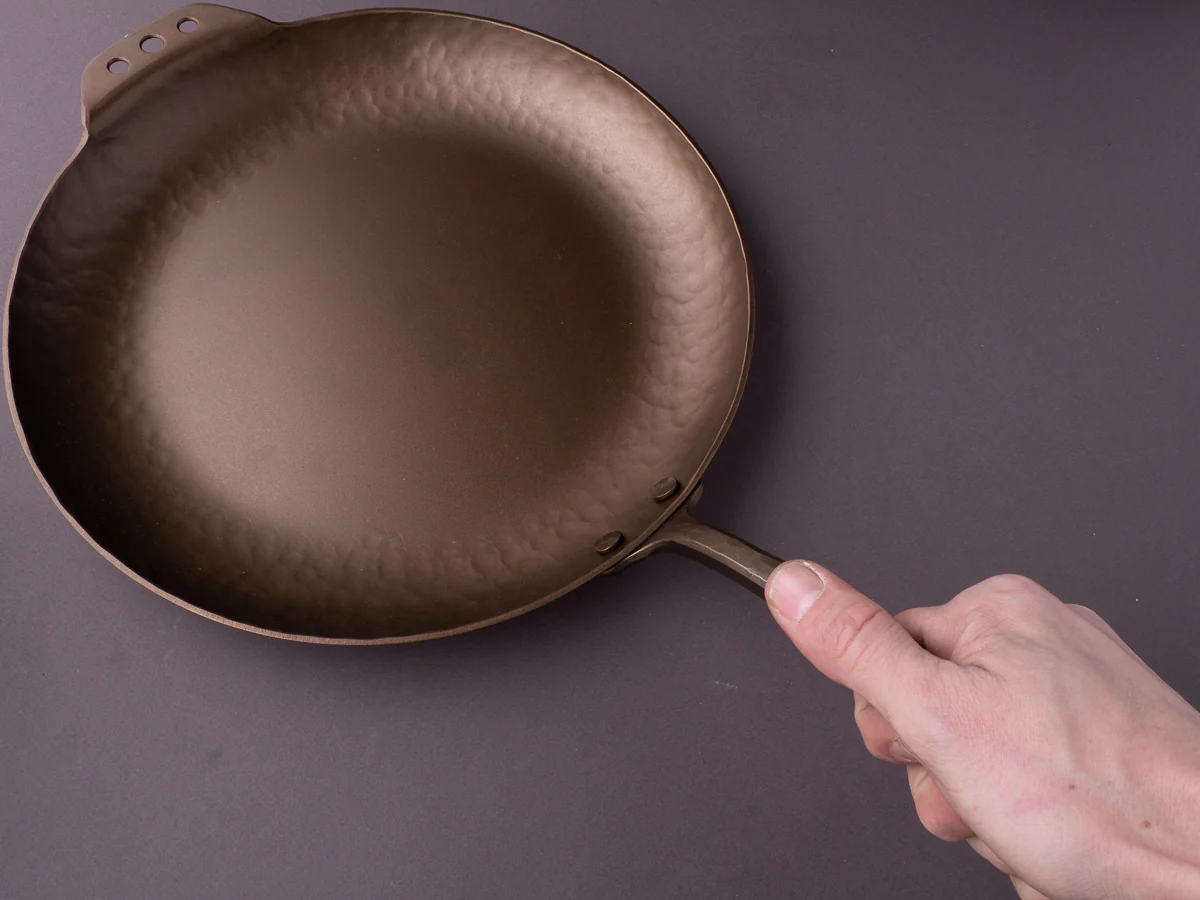 Smithey Ironware - Forged Carbon - 12” Farmhouse Skillet - Image 3