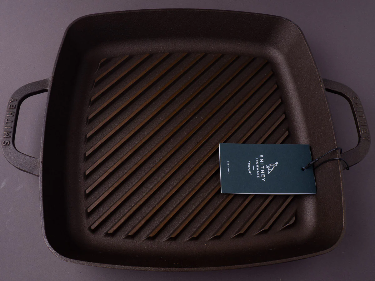 Smithey Ironware - Cast Iron - No. 12 Grill Pan
