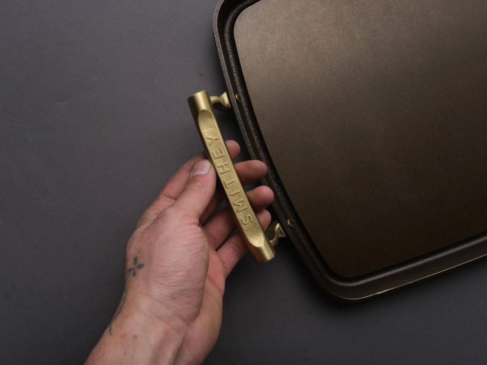 Smithey Ironware - Cast Iron - Double Burner Griddle - Image 3