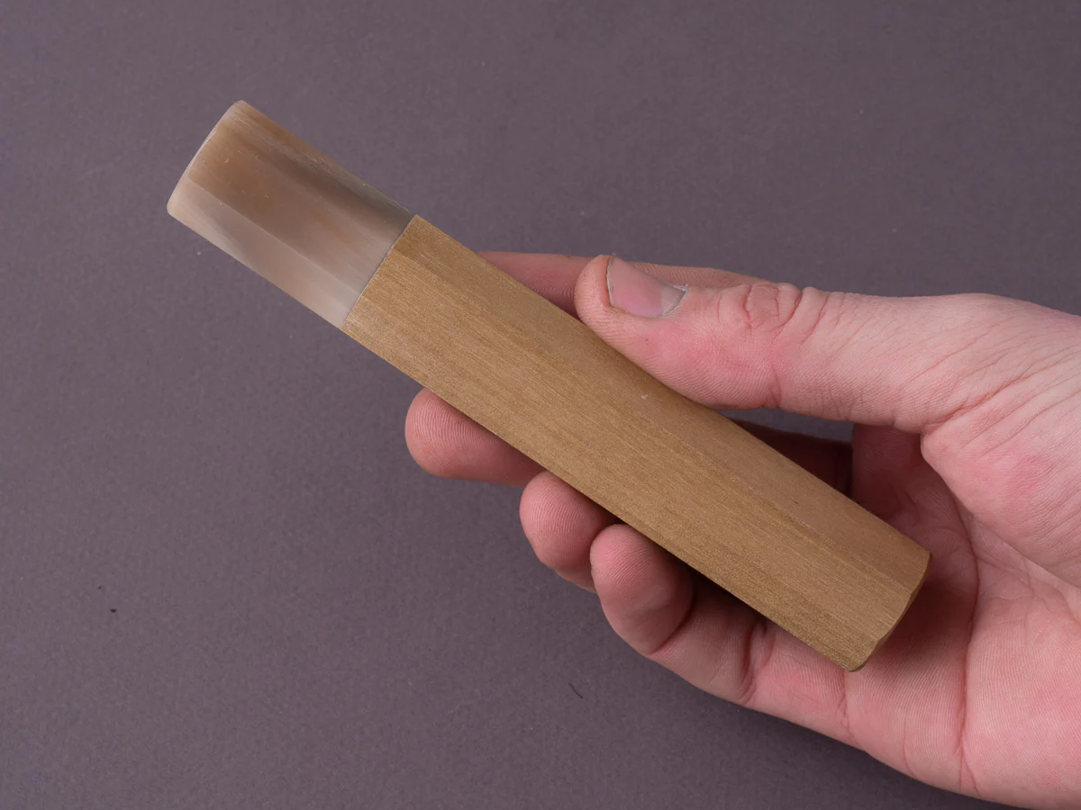 Taihei - Handle - Magnolia - Blonde Horn - Octagonal - Image 4