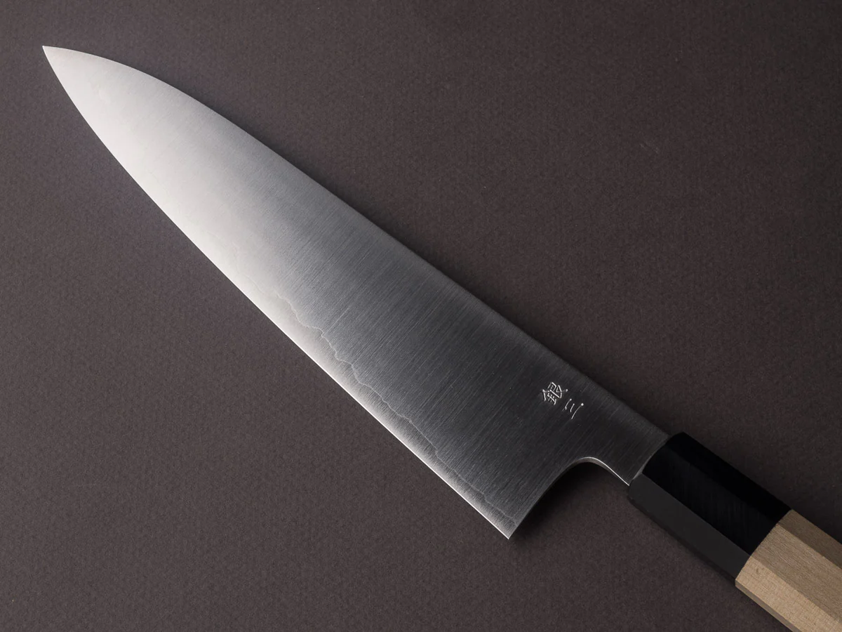 Takada no Hamono - Ginsanko - HH - 210mm Gyuto - Ho Wood Handle - Image 3