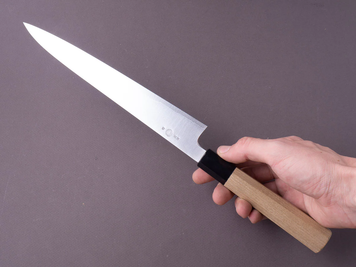 Takada no Hamono - Silver #3 - HH - 240mm Sujihiki - Magnolia Handle - Image 7