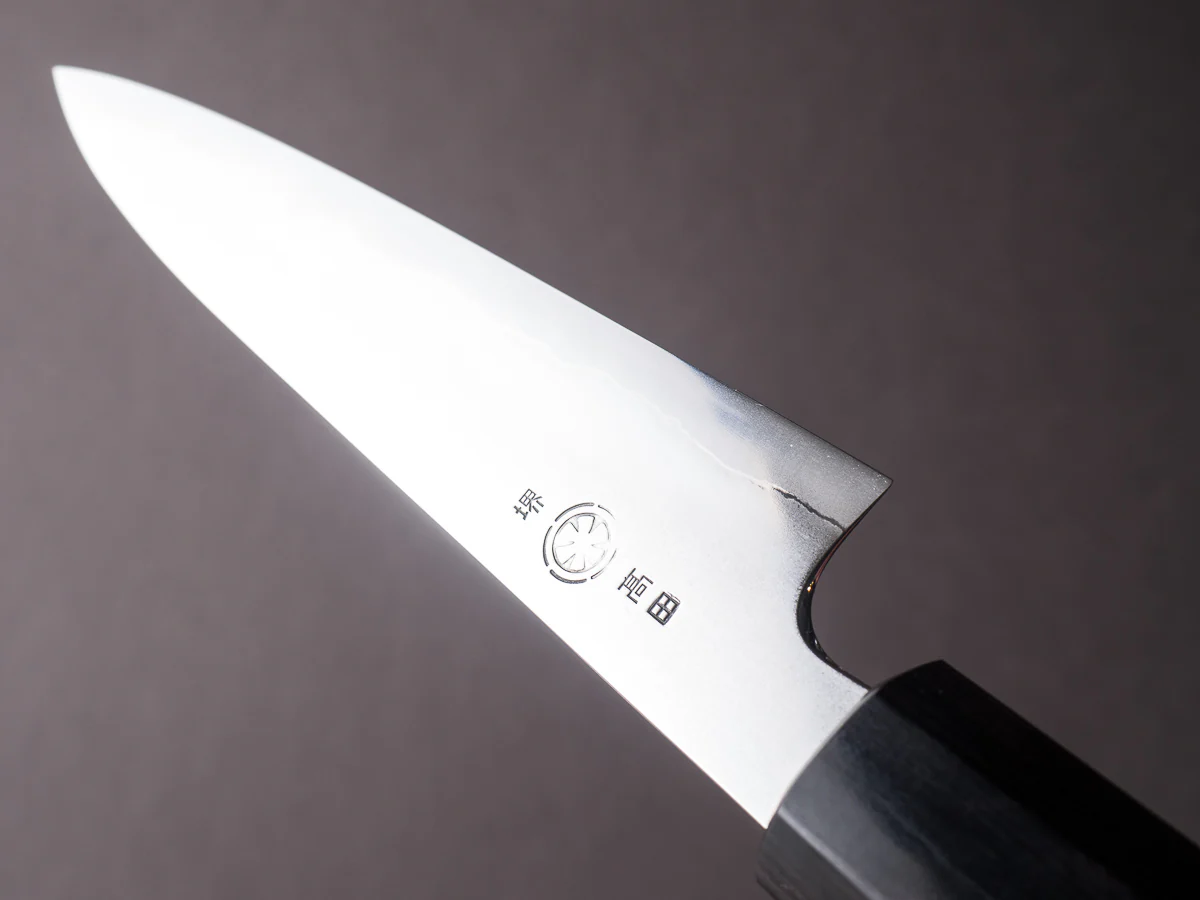 Takada no Hamono - Silver #3 Suiboku - 135mm Petty - Rosewood Handle - Extra Thin - Image 10