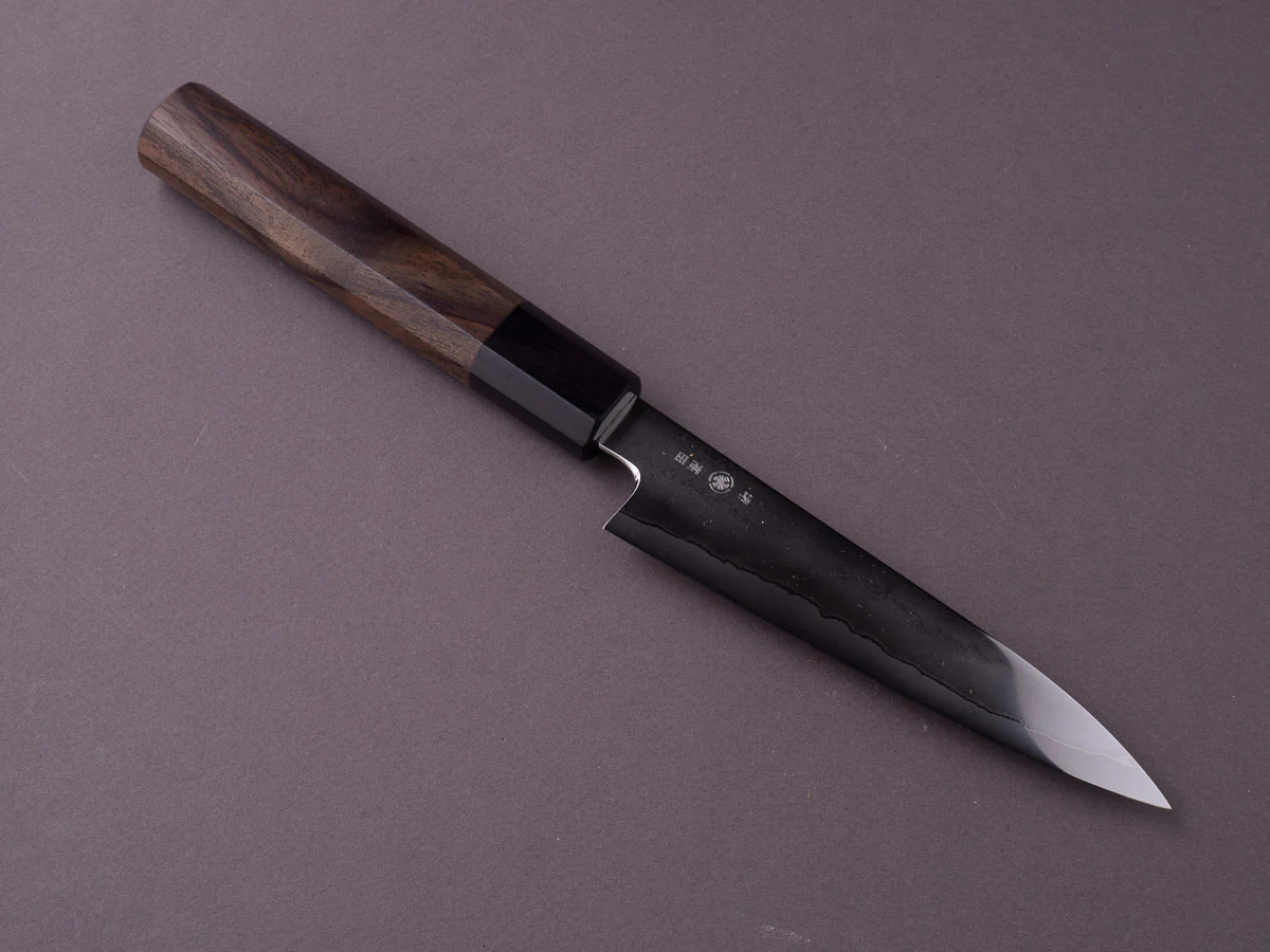 Takada no Hamono - Suiboku - Silver #3- 135mm Petty - Rosewood Handle