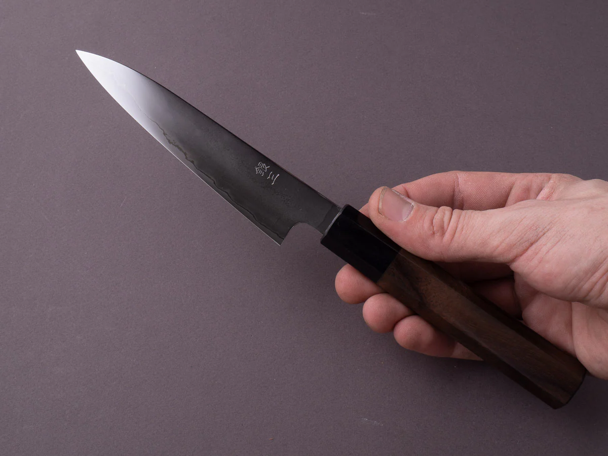 Takada no Hamono - Suiboku - Silver #3- 135mm Petty - Rosewood Handle - Image 7