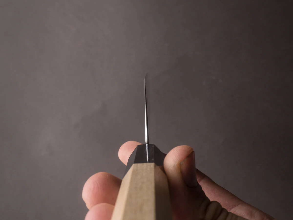 Takada no Hamono - White #1 - Suiboku - 240mm Gyuto - Ho Wood Handle - Image 3
