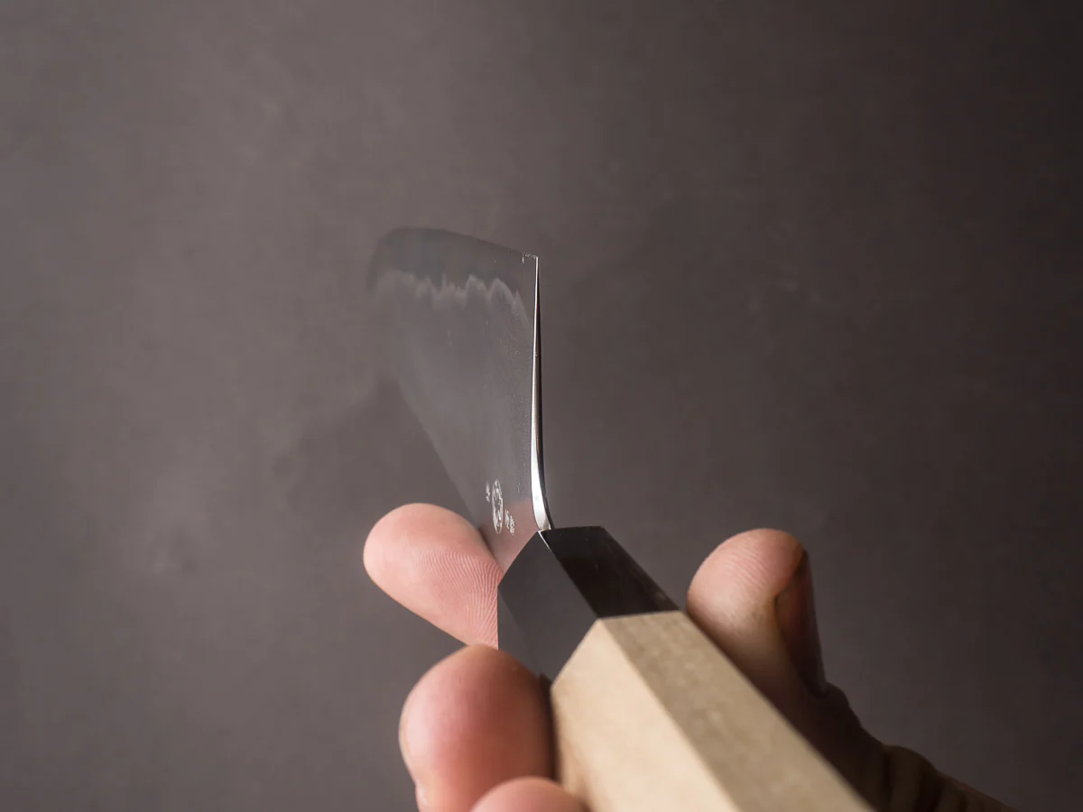 Takada no Hamono - White #1 - Suiboku - 240mm Gyuto - Ho Wood Handle - Image 4