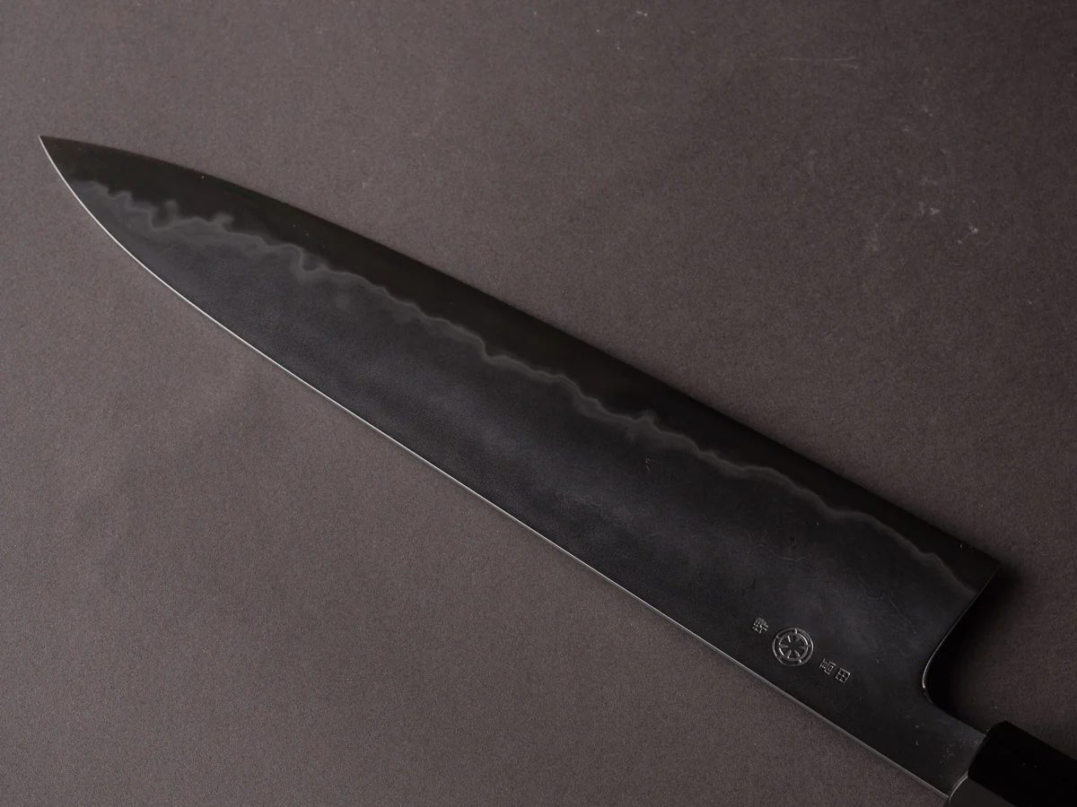 Takada no Hamono - White #1 - Suiboku - 240mm Gyuto - Ho Wood Handle - Image 6
