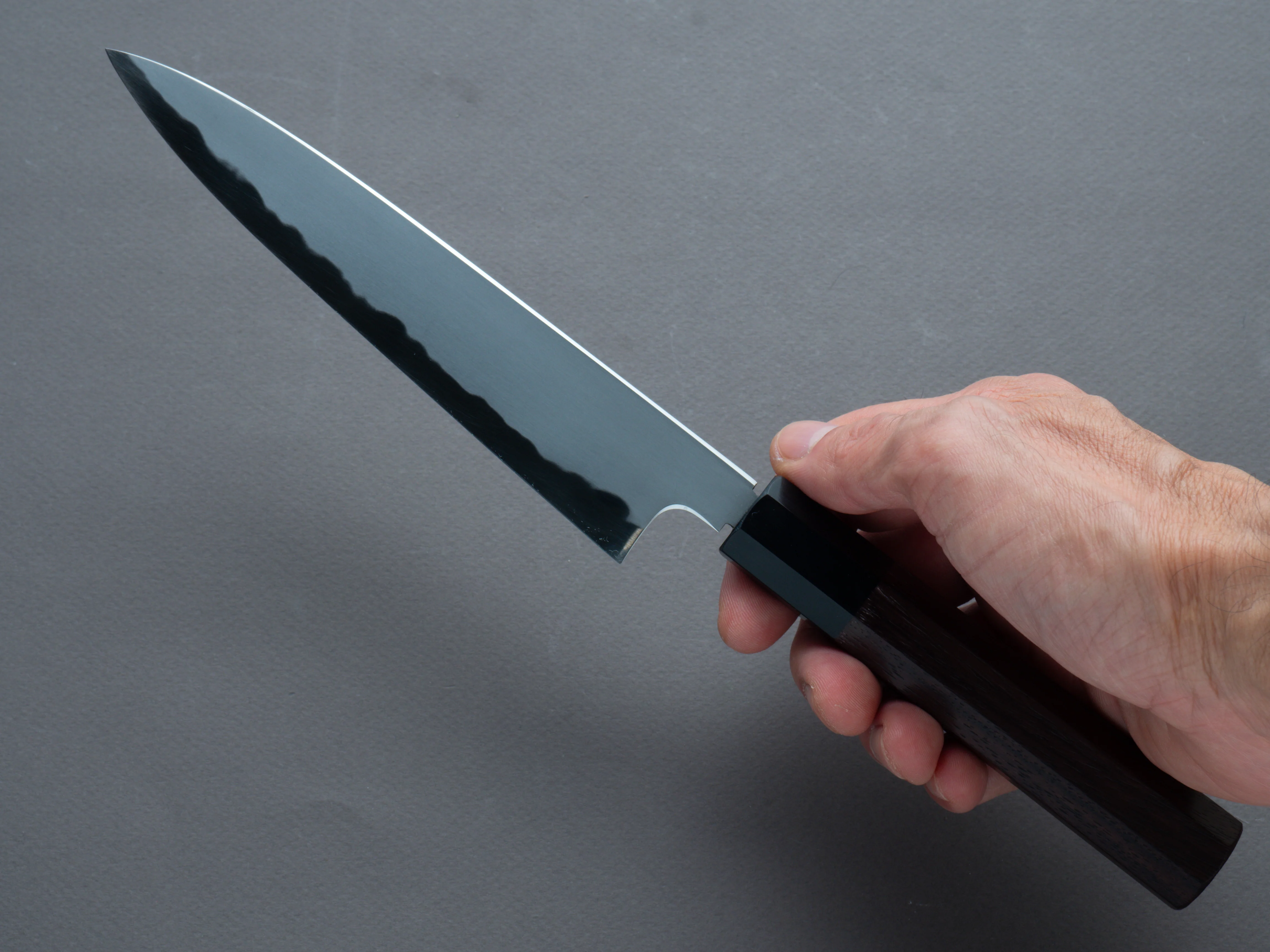 Tetsujin - Blue #2 - Kasumi - Petty 165mm - Taihei Rosewood Handle - Image 6