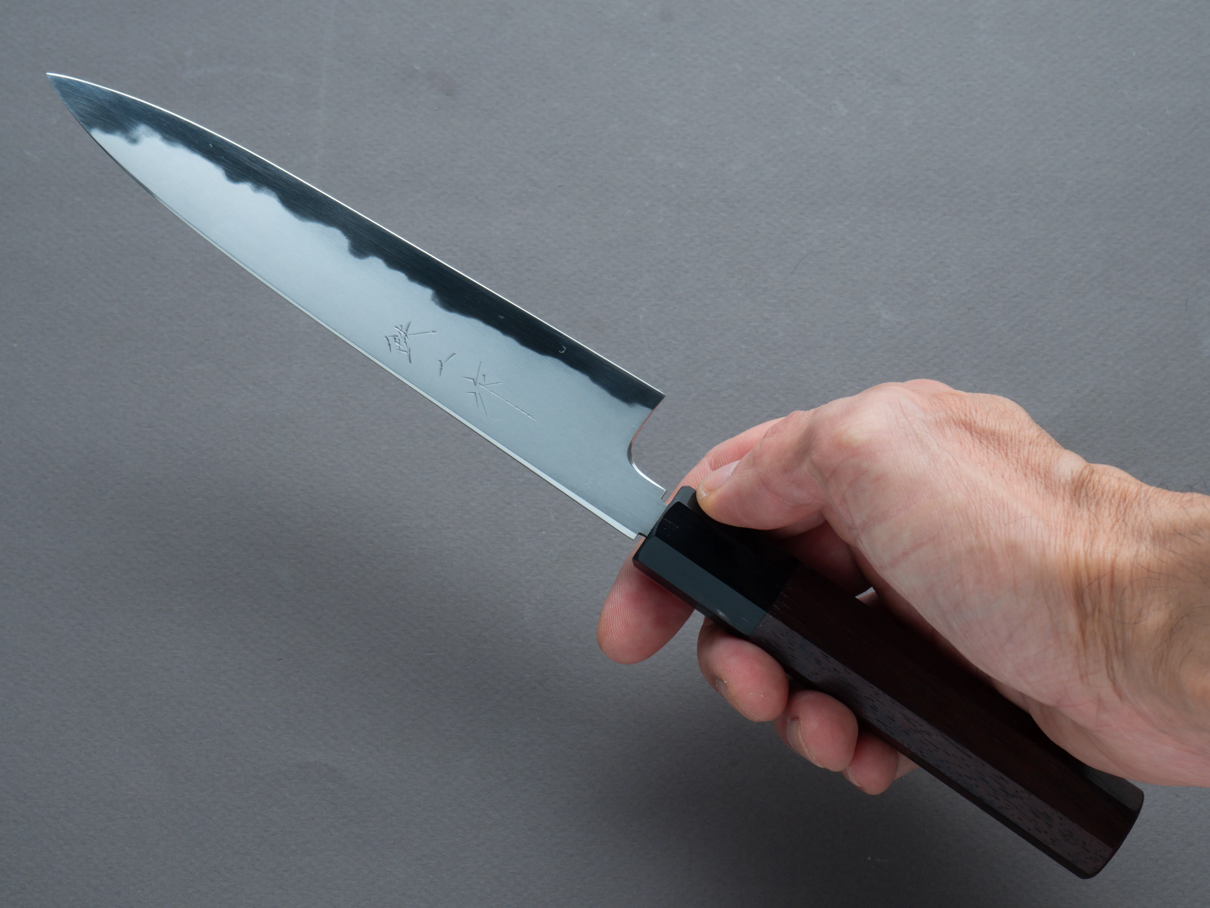 Tetsujin - Blue #2 - Kasumi - Petty 165mm - Taihei Rosewood Handle - Image 7