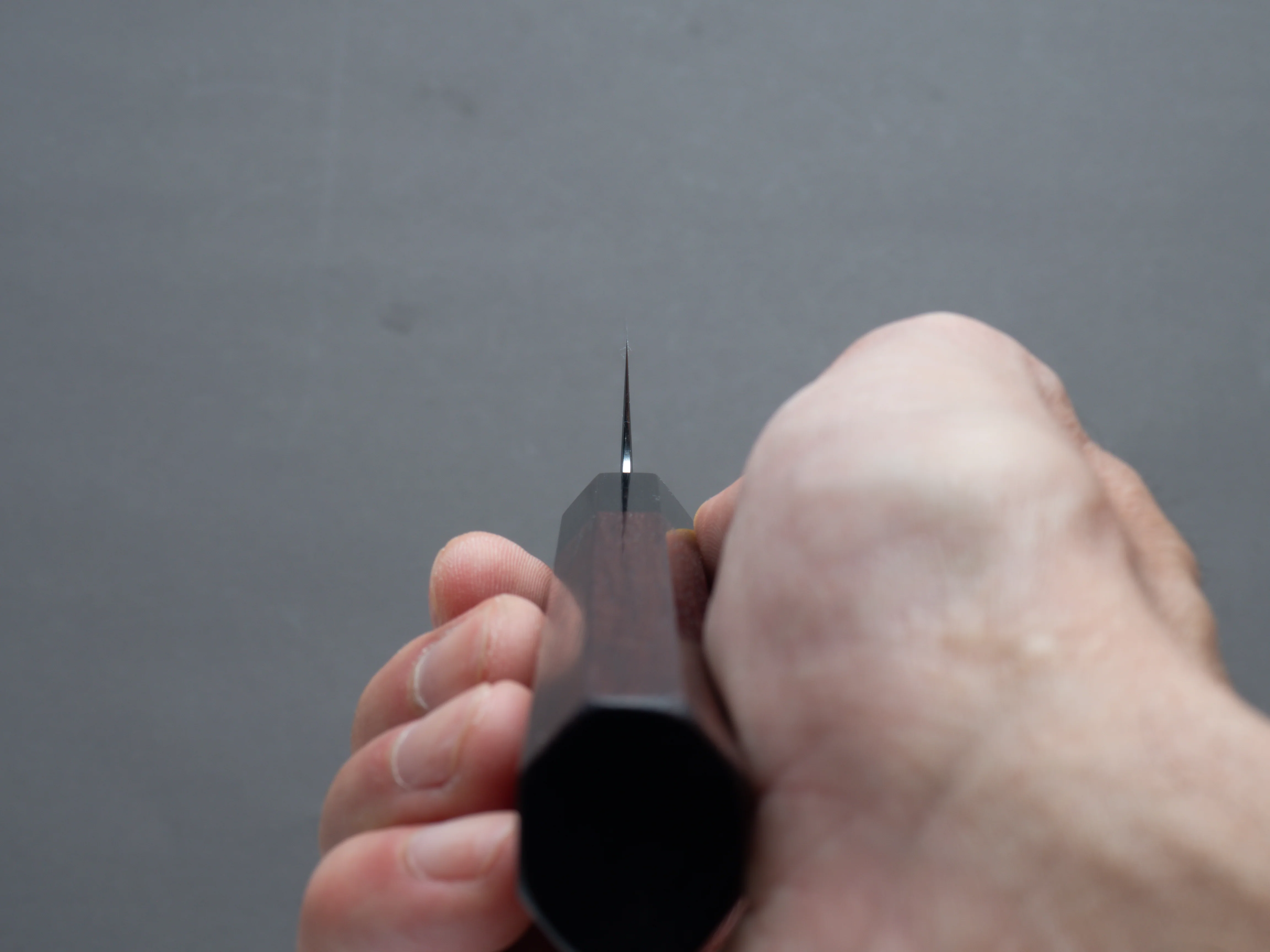 Tetsujin - Blue #2 - Kasumi - Petty 165mm - Taihei Rosewood Handle - Image 9