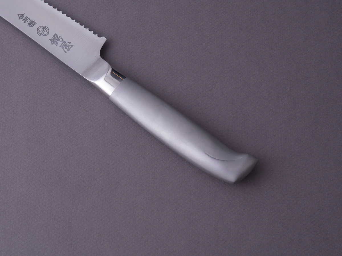 Tsubaya - 210mm Bread Knife - Stainless Handle - Image 3