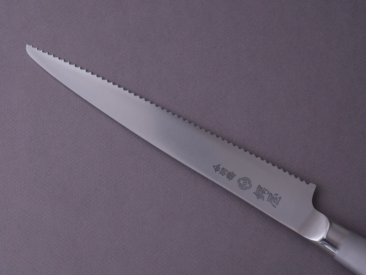 Tsubaya - 210mm Bread Knife - Stainless Handle - Image 9