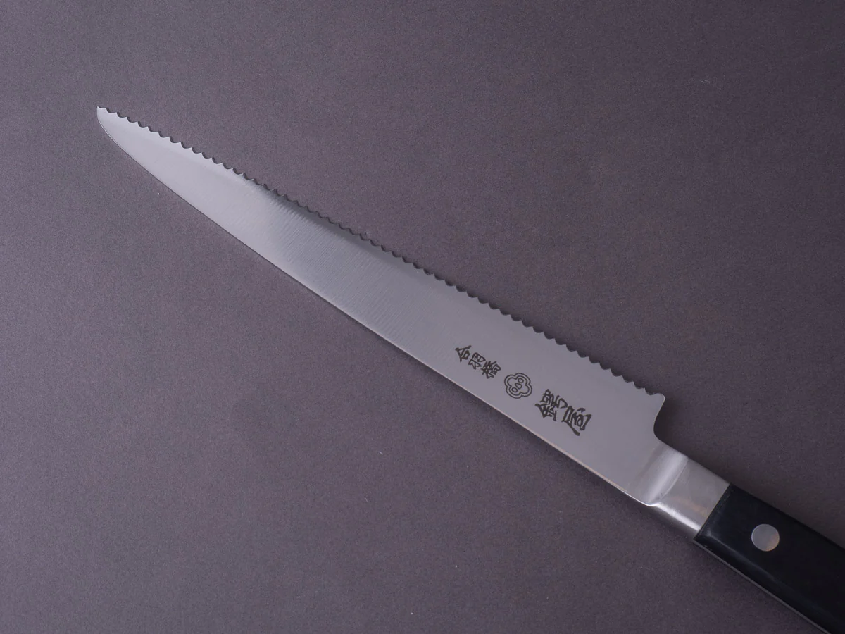 Tsubaya - 210mm Bread Knife - Western Handle - Image 4