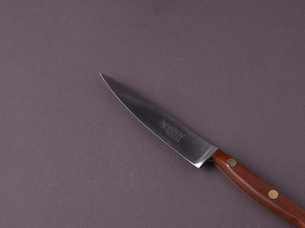 Windmühlenmesser - 1922 Series - Carbon - 105mm Paring - Plumwood Handle - Image 3