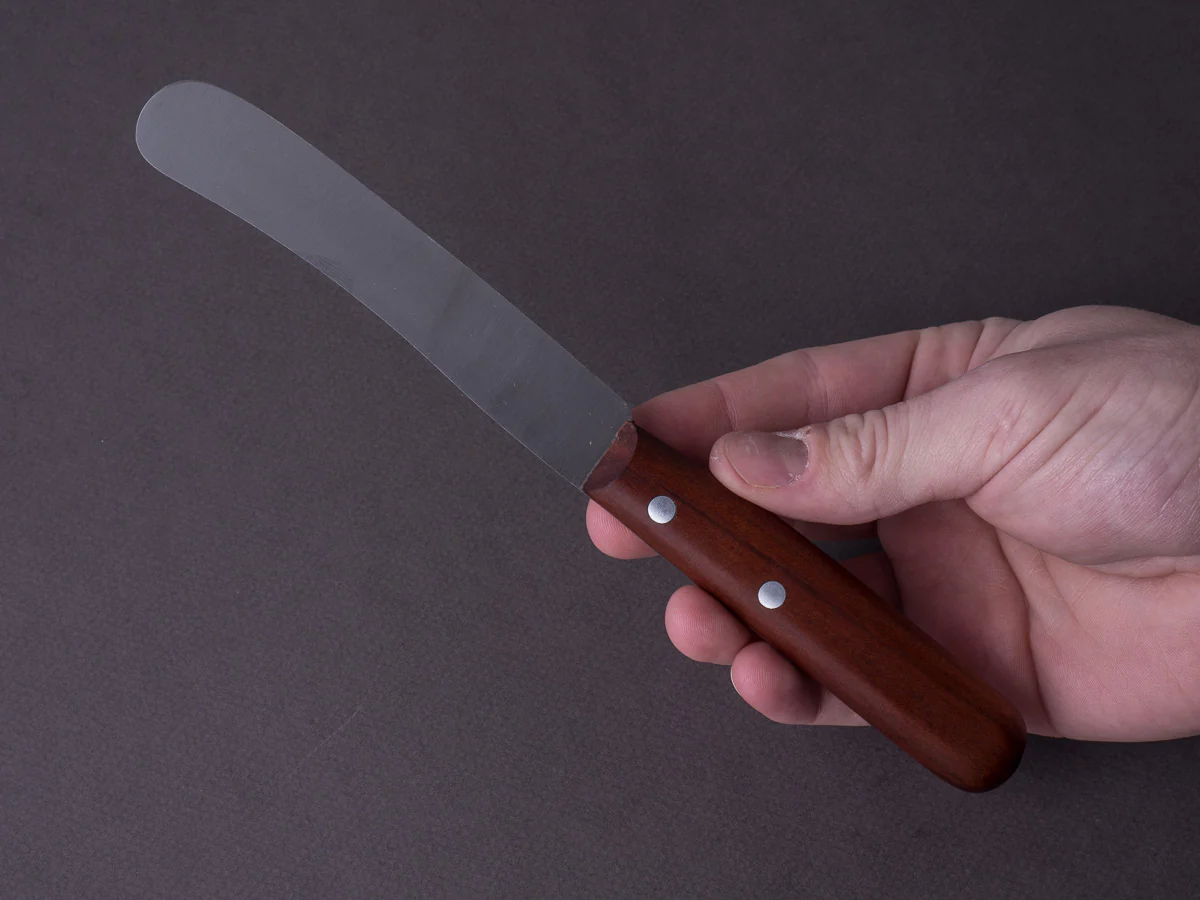 Windmühlenmesser - Buckel - Stainless - 115mm Table Utility Knife - Plumwood Handle - Image 7