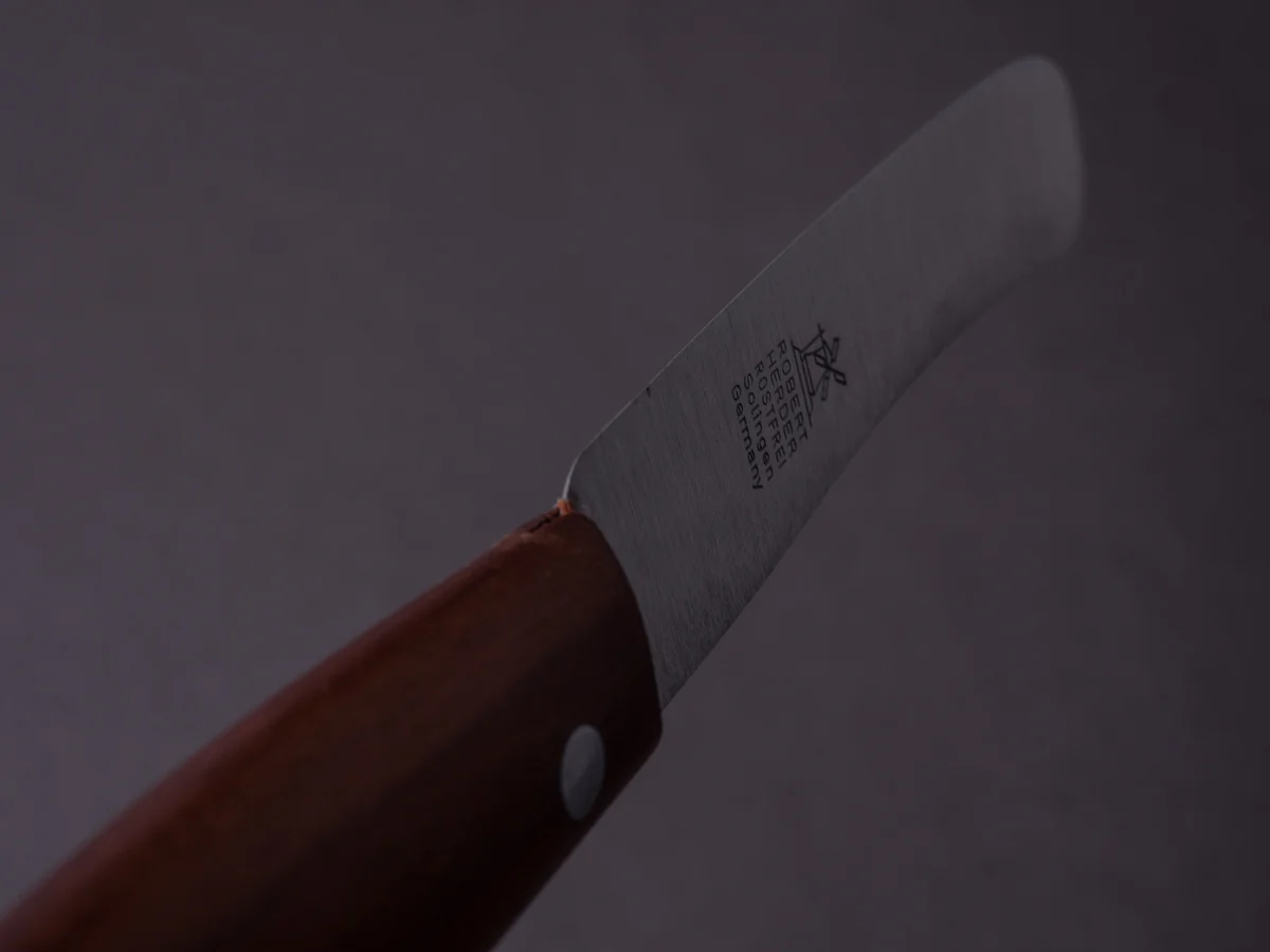 Windmühlenmesser - Buckel - Stainless - 115mm Table Utility Knife - Plumwood Handle - Image 9