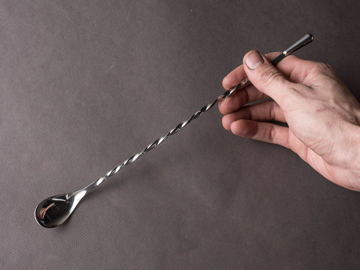 YUKIWA - Bar Spoon/Tear Drop - Stainless Steel - 295mm - Image 2